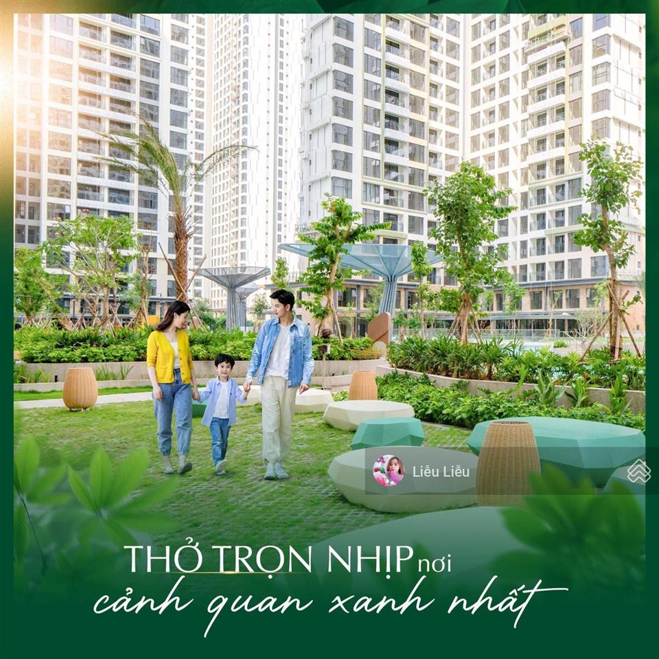 Chỉ 10% (590 triệu) nhận nhà ngay ch 3pn 99m2 không gian sống chuẩn resort, nơi 3 thế hệ sum vầy