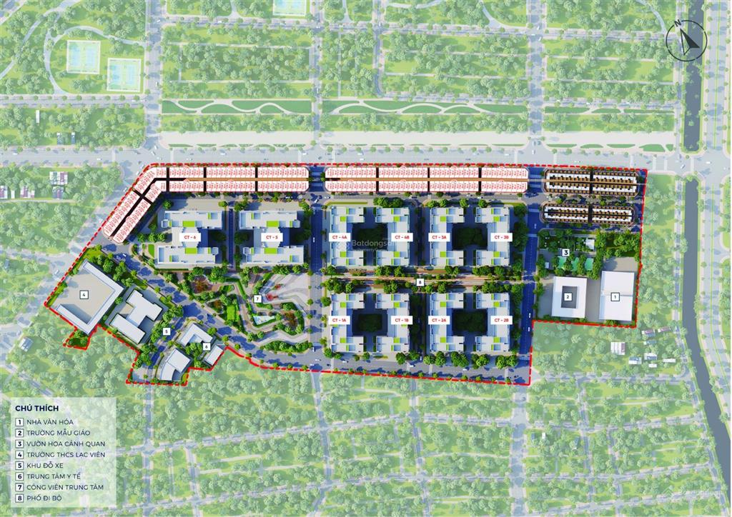 Shophouse liền kề 78m2, mt6m, đường lê lai, ngô quyền, hải phòng, sổ đỏ từng lô.