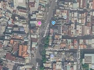 Bán khu đất + chdv 73 phòng mặt tiền nguyễn kiệm  gò vấp