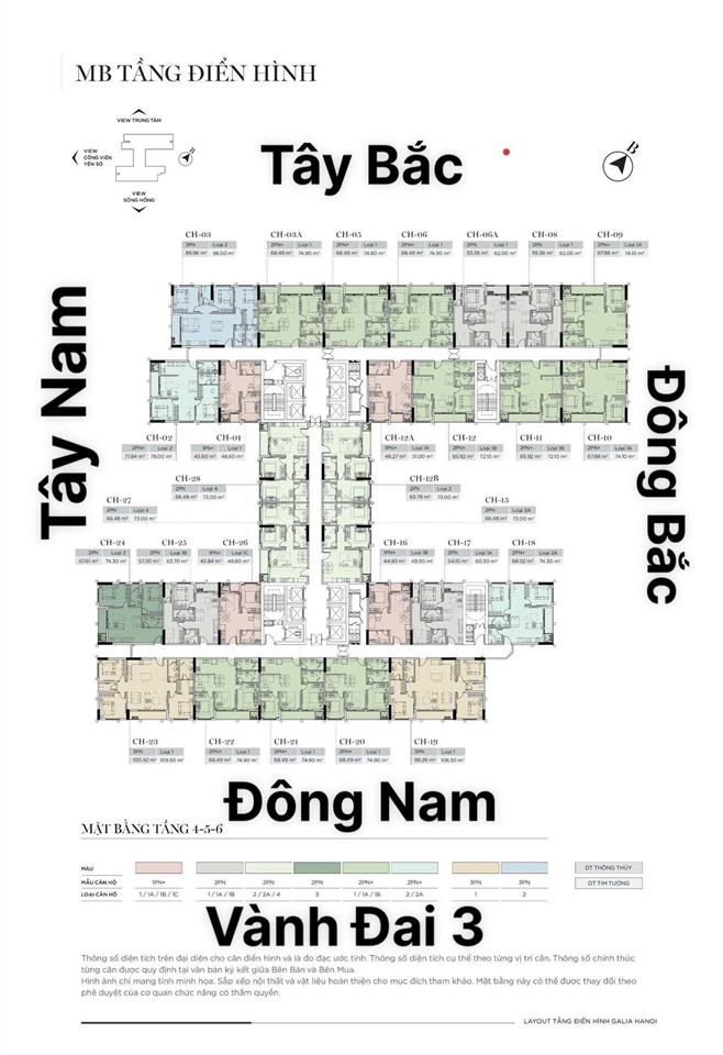 Bán 2 ngủ 67m galia hoàng mai gần công viên yên sở hướng mát giá 5,18 tỷ bao sang tên  0973 710 ***