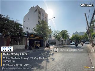 Nhà mặt phố phan chu trinh diện tích lớn 161m2 trung tâm vũng tàu giá cực chất
