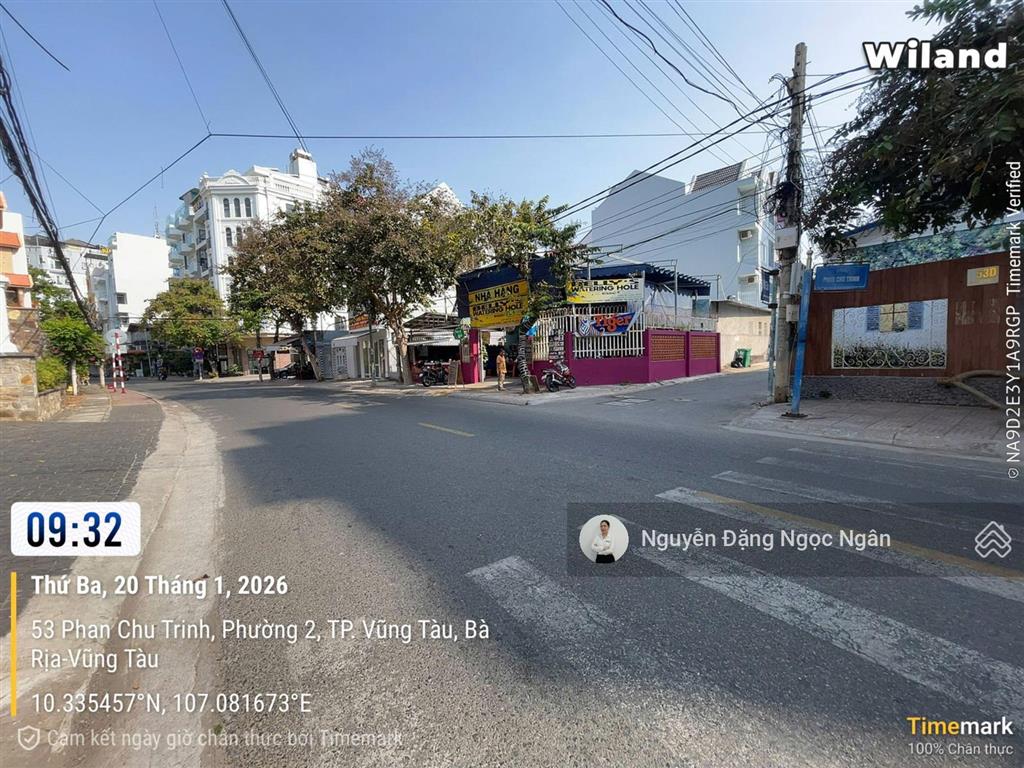 Nhà mặt phố phan chu trinh diện tích lớn 161m2 trung tâm vũng tàu giá cực chất