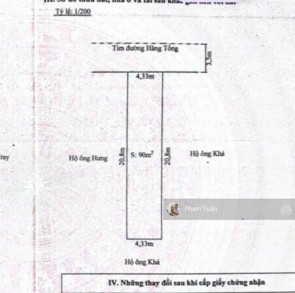 Đất mặt đường hàng tổng gần đường lũng đông (e90)  0917 696 ***