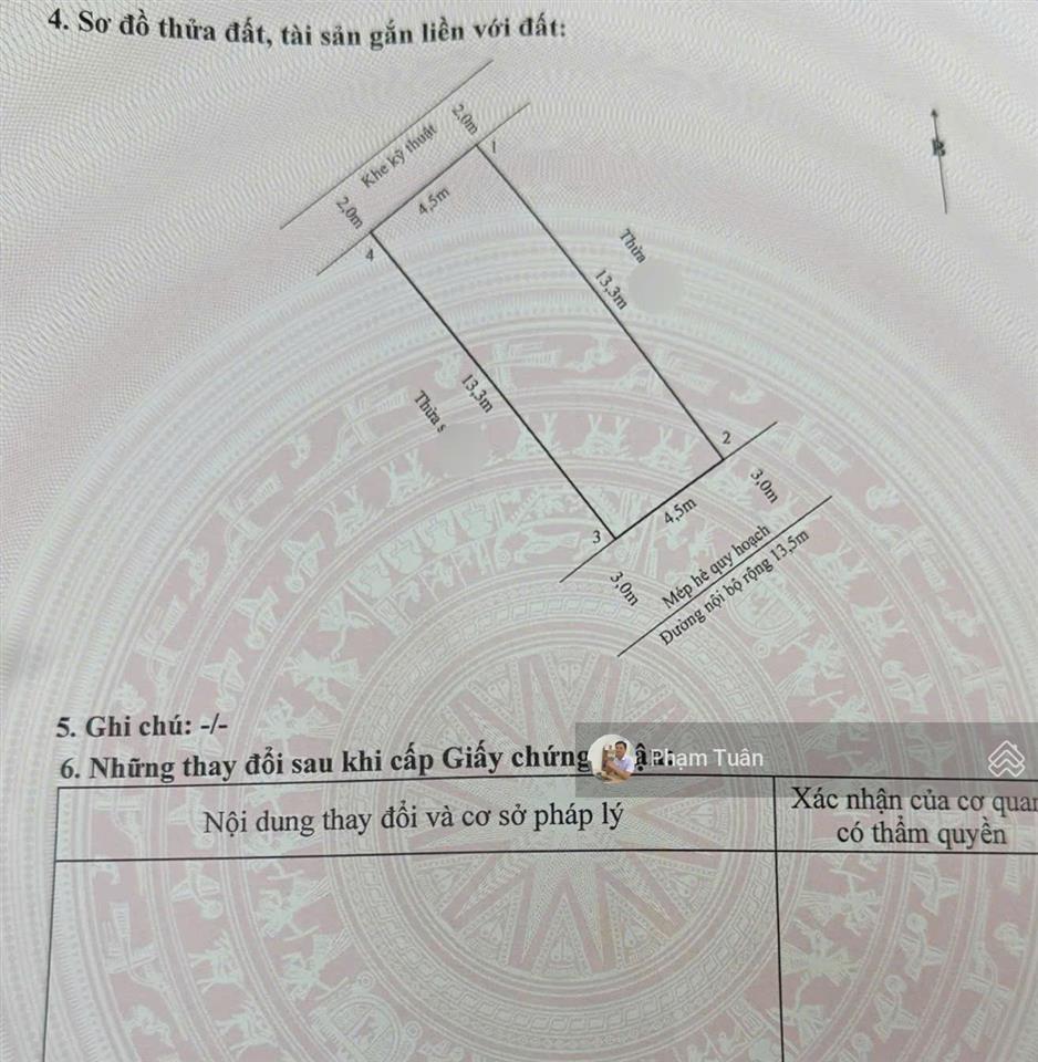 Spcc, sau siêu thị go đất lô 20b lê hồng phong (c818)  0917 696 ***