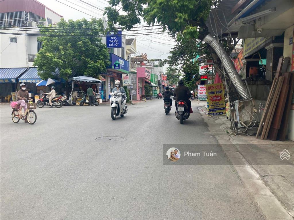 Bán đất tặng nhà xây mới mặt đường đằng hải gần chợ lũng đông, trần hoàn (e57)  0917 696 ***