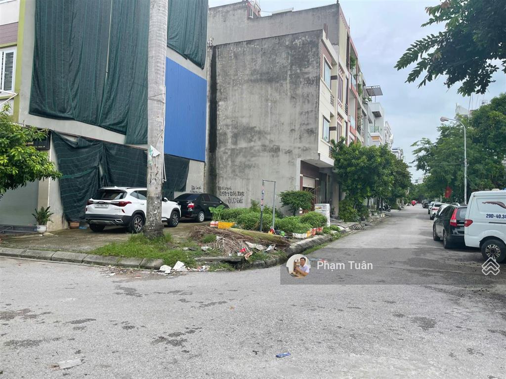 Spcc, lô góc 2 mặt đường đất tái định cư sao sáng, hải an (e516)  0917 696 ***