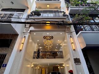 Bán nhà phân lô đền lừ 7 tầng gara ô tô thang máy nội thất cao cấp giá 19,8 tỷ