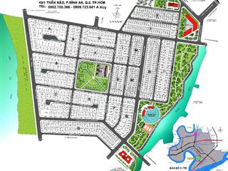 Nhượng đất Biệt Thự VILLA THủ THIÊM nền E19 đường 88 thạnh mỹ lợi