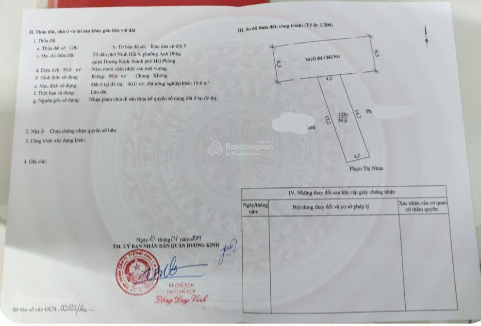 Anh dũng hưng đạo lô đất 59,6m2 giá chỉ 1,6xx đường rộng 7,3m 2 ô tô tránh nhau thỏa mái