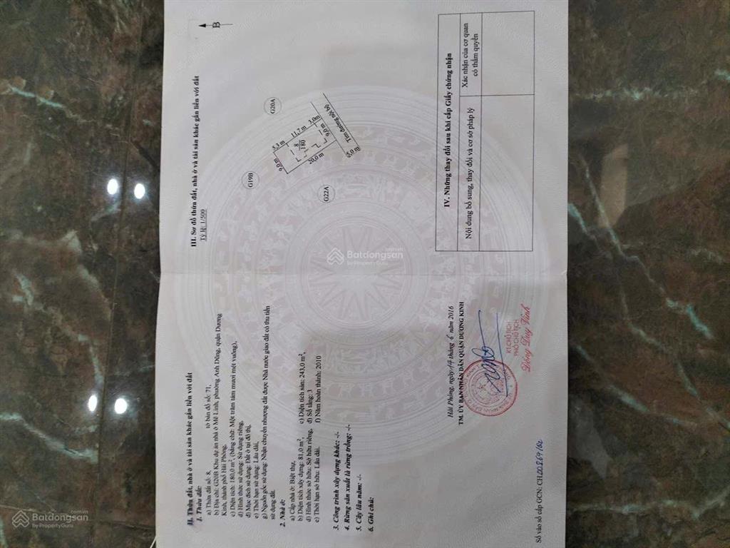 Chủ đi nước ngoài cần bán gấp căn mê linh  anh dũng , rẻ không còn căn thứ 2