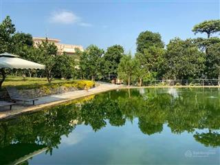 Cần chuyển nhượng khuôn viên nghỉ dưỡng 4300m2 tại yên xuân sẵn biệt thự khuôn viên sang trọng