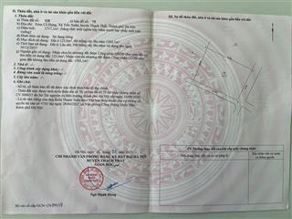 Siêu phẩm nghỉ dưỡng 1717.1m2 xã tiến xuân, thạch thất sổ sẵn đường rộng tiềm năng tăng giá cao