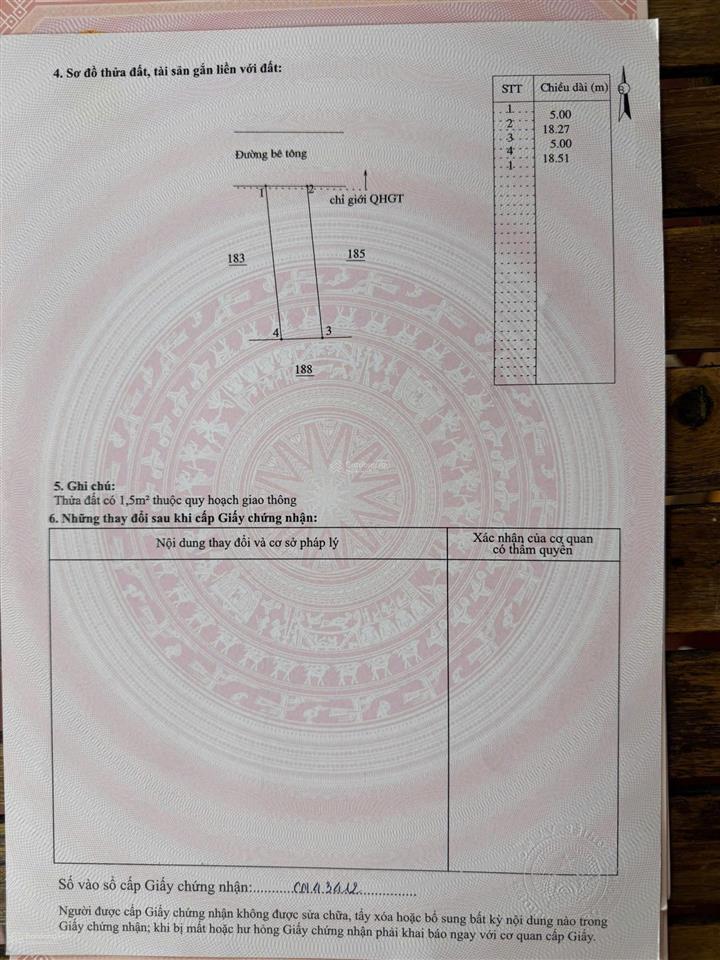 Bán đất tại xã ninh phụng, giá ưu đãi 369 triệu, 91.5m2