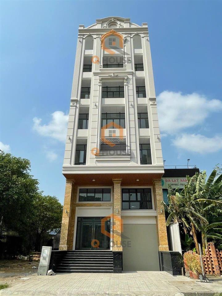Cho thuê tòa nhà 1000m2 "mới" gần trương văn bang 8*20m hầm 7 tầng suốt, thang máy, 150 triệu/tháng