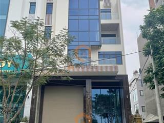 Tòa nhà mặt tiền view sông đường trần qúy kiên 10*24m, hầm, 7 tầng suốt, thang máy, 330 triệu/tháng