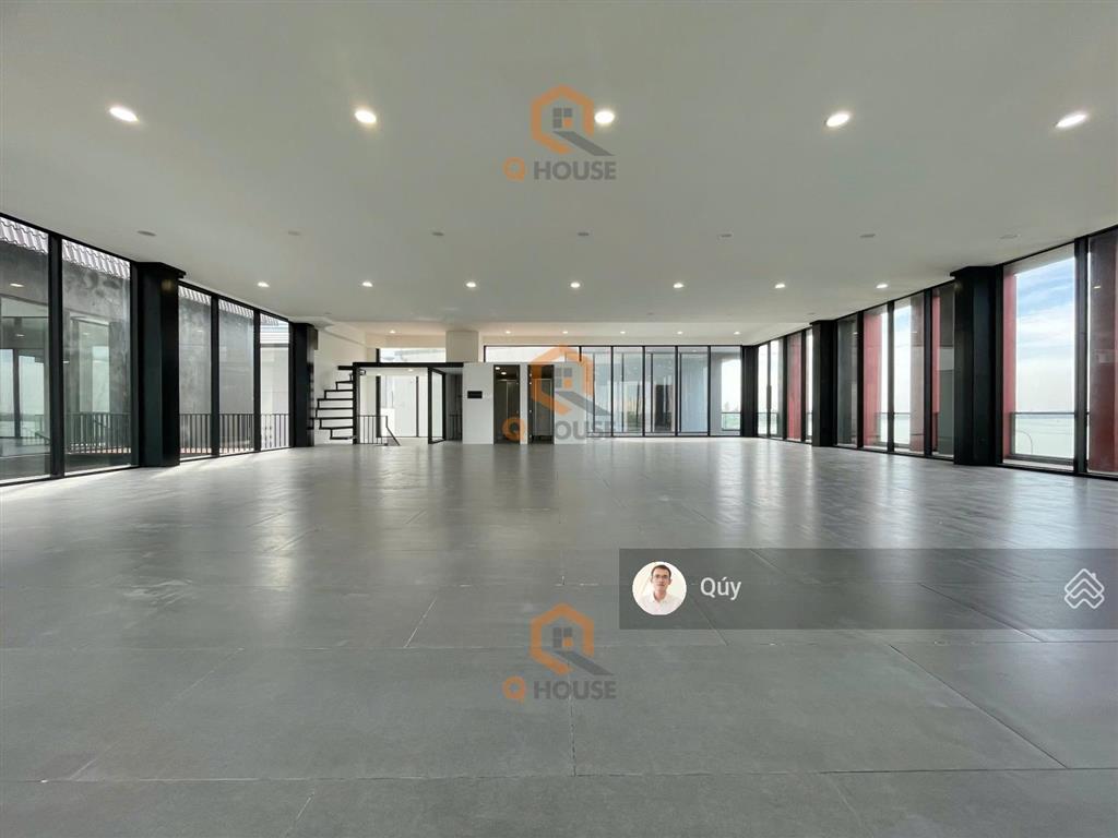 Tòa nhà "mới  căn góc" trung tâm thạnh mỹ lợi 20m*20m, 4 tầng suốt, 350 triệu/tháng