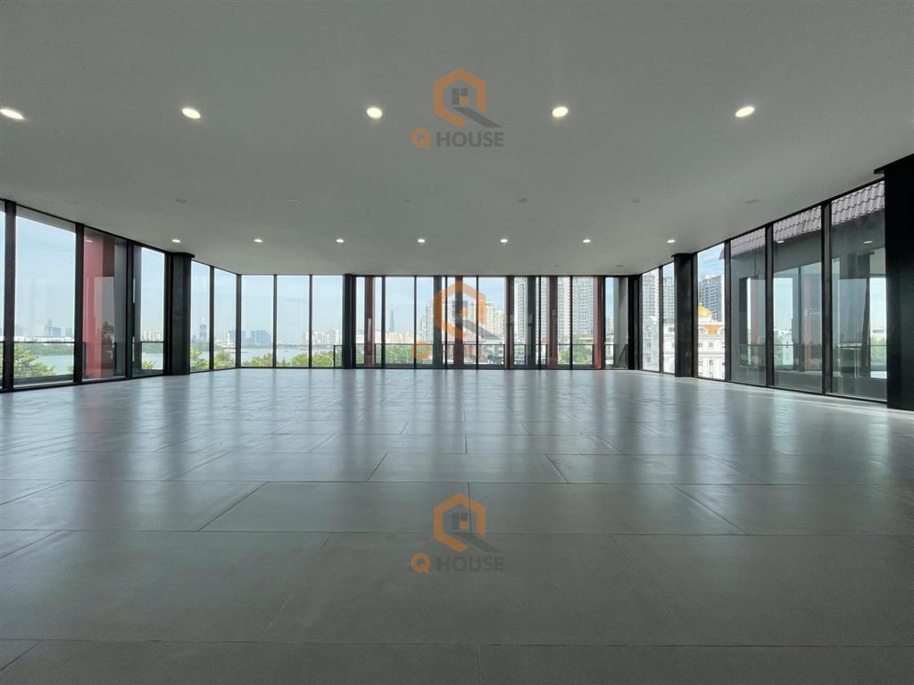 Tòa nhà "mới  căn góc" trung tâm thạnh mỹ lợi 20m*20m, 4 tầng suốt, 350 triệu/tháng