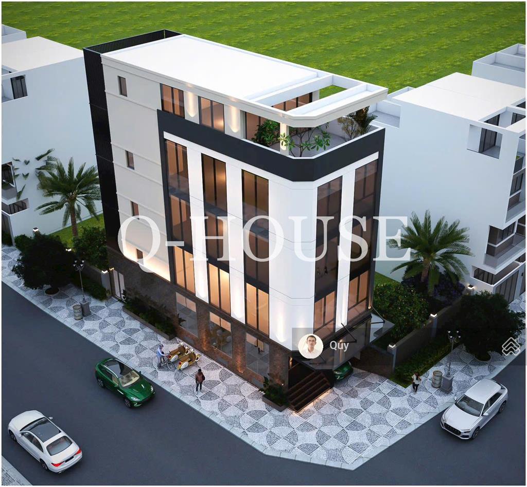Tòa nhà "mới  căn góc" ngay trần lựu 6.5m*20m, hầm, 5 tầng suốt, thang máy, 110 triệu/tháng