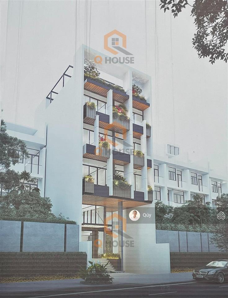 Tòa nhà mặt tiền phan bá vành p.thạnh mỹ lợi 8*20m, hầm, 5 tầng suốt, thang máy , 100 triệu/tháng