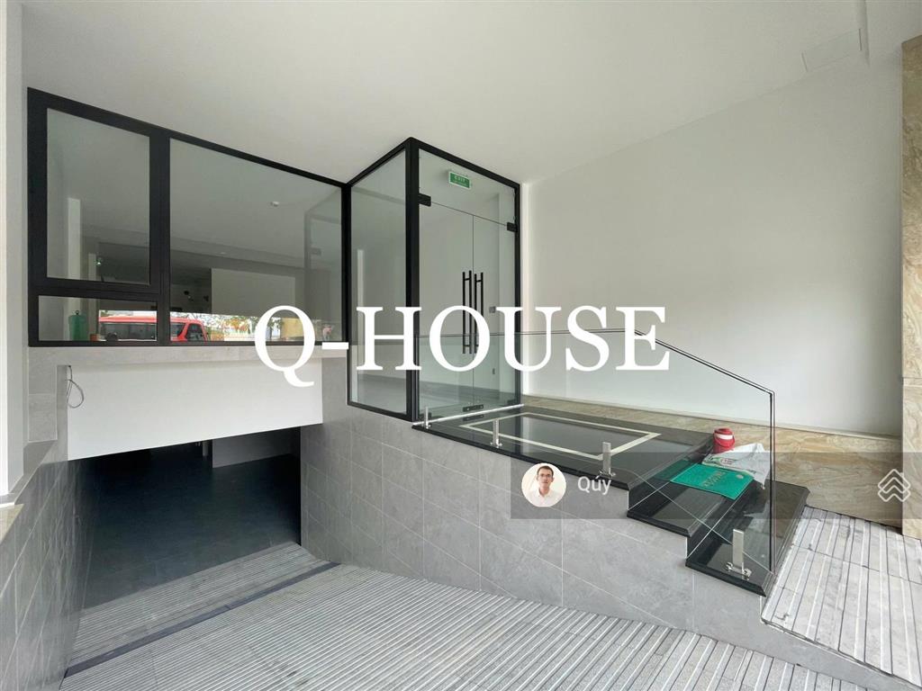 Tòa nhà "mới" đường trần lựu, an phú  an khánh 450m2, hầm, 4 tầng suốt, thang máy, 85 triệu/tháng