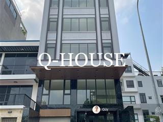 Tòa nhà "mới" 1000m2 nguyễn thanh sơn  thạnh mỹ lợi hầm, 7 tầng suốt, thang máy, 180 triệu/tháng