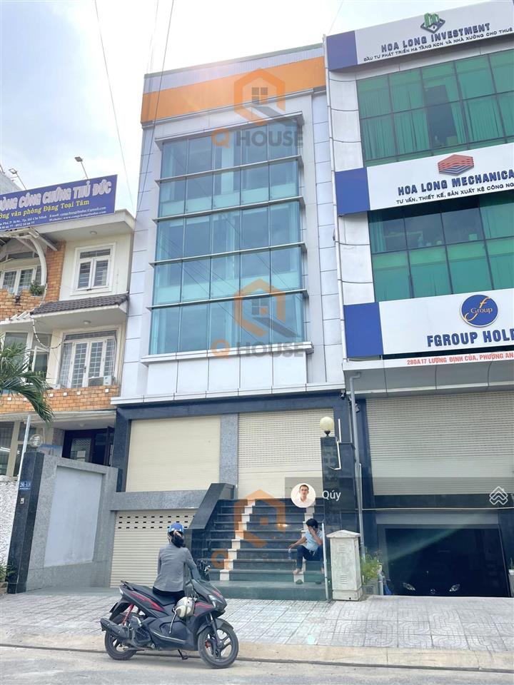 Cho thuê 05 căn tòa nhà trần não  lương đình của 5*20m, 7*23m, 8*20m, hầm 5 tầng 75100 triệu/thág