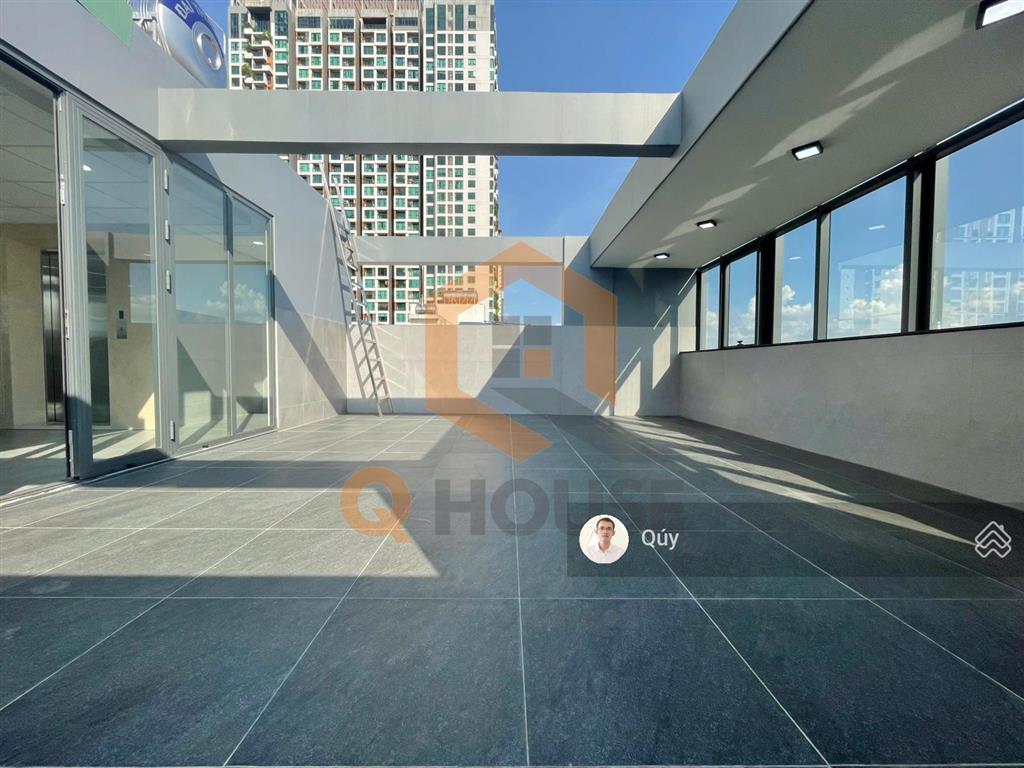Tòa nhà "mới 100%" mặt tiền trương văn bang p. thạnh mỹ lợi 8m*20m, hầm, 7 tầng suốt, thang máy