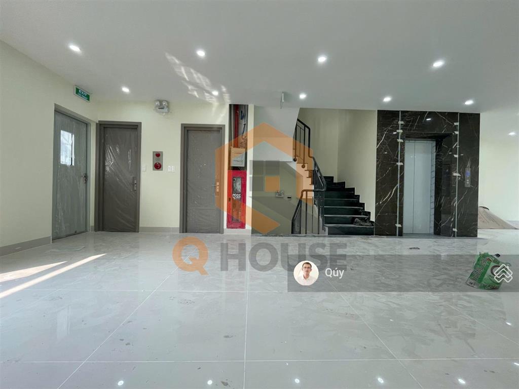 Cho thuê tòa nhà "mới" 1000m2 nguyễn thanh sơn 8*20m hầm 7 tầng suốt, thang máy, 160 triệu/tháng