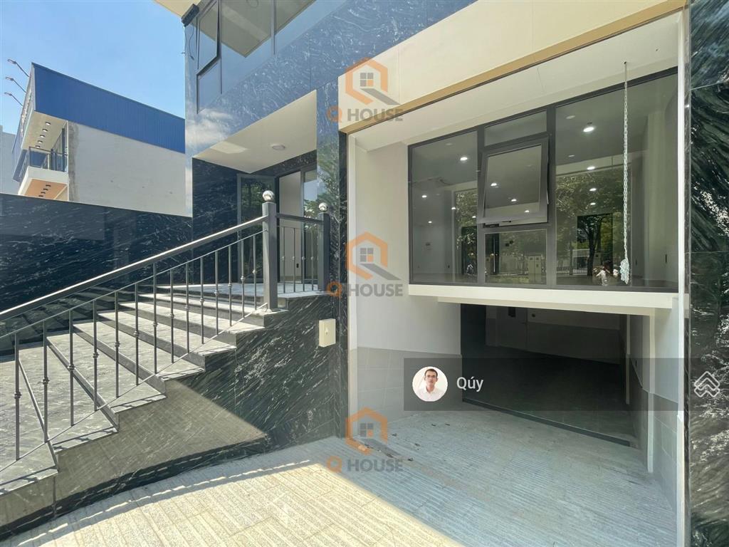 Tòa nhà "mới" 1000m2 ngay trương văn bang thạnh mỹ lợi, hầm 7 tầng suốt thang máy, 150 triệu/tháng