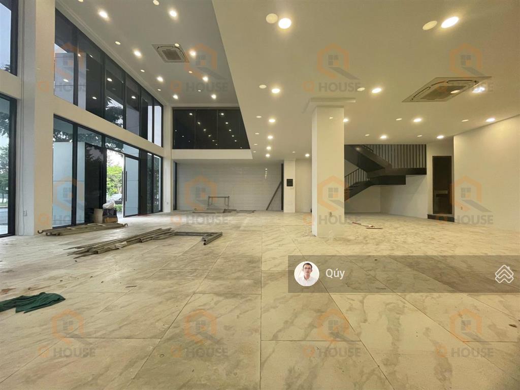 Tòa nhà mới mặt tiền sông trần quý kiên  thạnh mỹ lợi, 15m*20m, 4 tầng suốt, 250 triệu/tháng