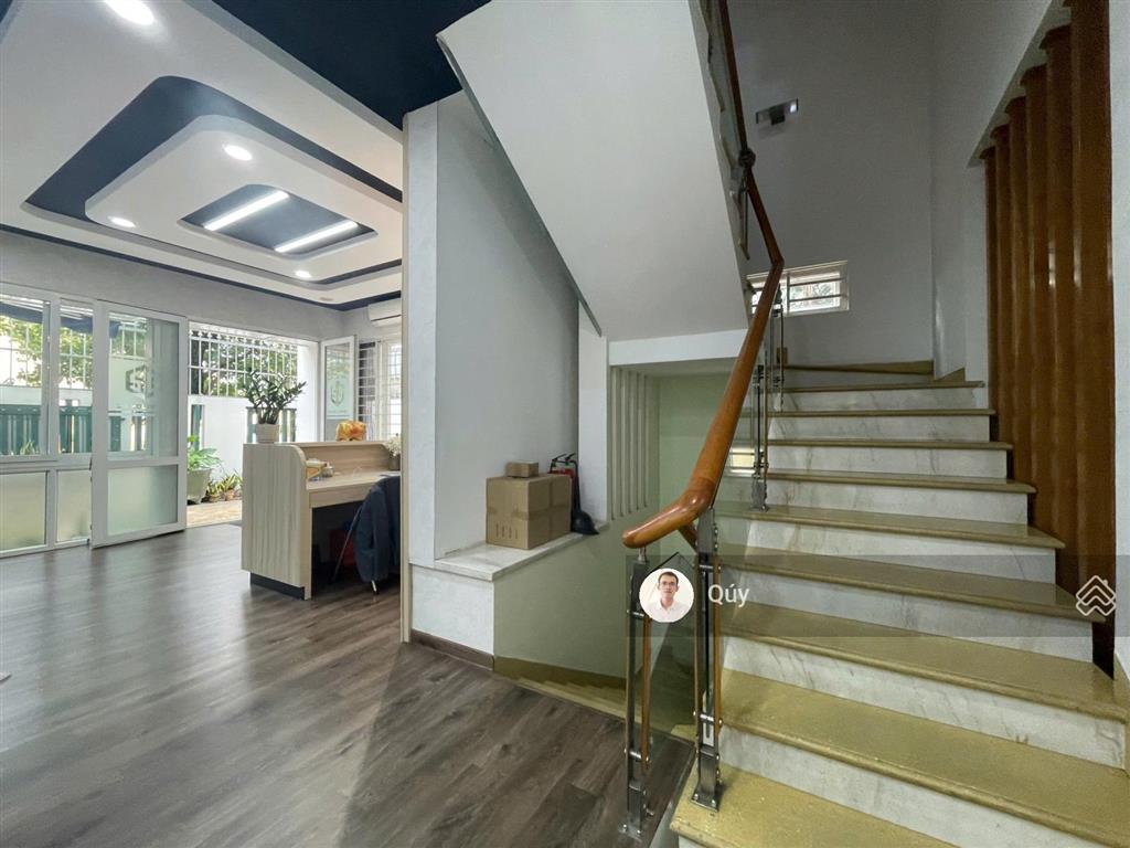 Nhà nguyễn qúy cảnh p. an phú 10m*17m, hầm, 3 lầu, 8 phòng, 6wc, sân thượng, 70 triệu/tháng
