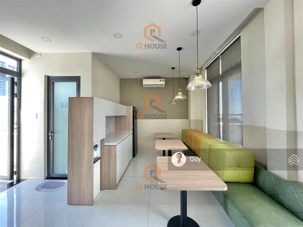 Tòa văn phòng full nội thất gần bát nàn p. bình trưng 10*18m hầm 3 lầu 8 phòng thang máy sân thượng