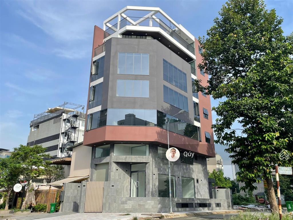 Tòa nhà "căn góc" ngay nguyễn văn kỉnh, p. thạnh mỹ lợi 8m*20m, hầm 7 tầng thang máy, 160 triệu/th