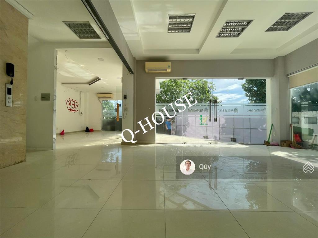 Tòa nhà "căn góc" an phú  an khánh 11m*20m, hầm, 3 lầu suốt, thang máy, 100 triệu/tháng