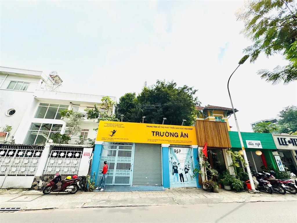 Cho thuê villa mặt tiền 17a tú xương, p. võ thị sáu, quận 3  dt 8m x 28m, 1 trệt 2 lầu