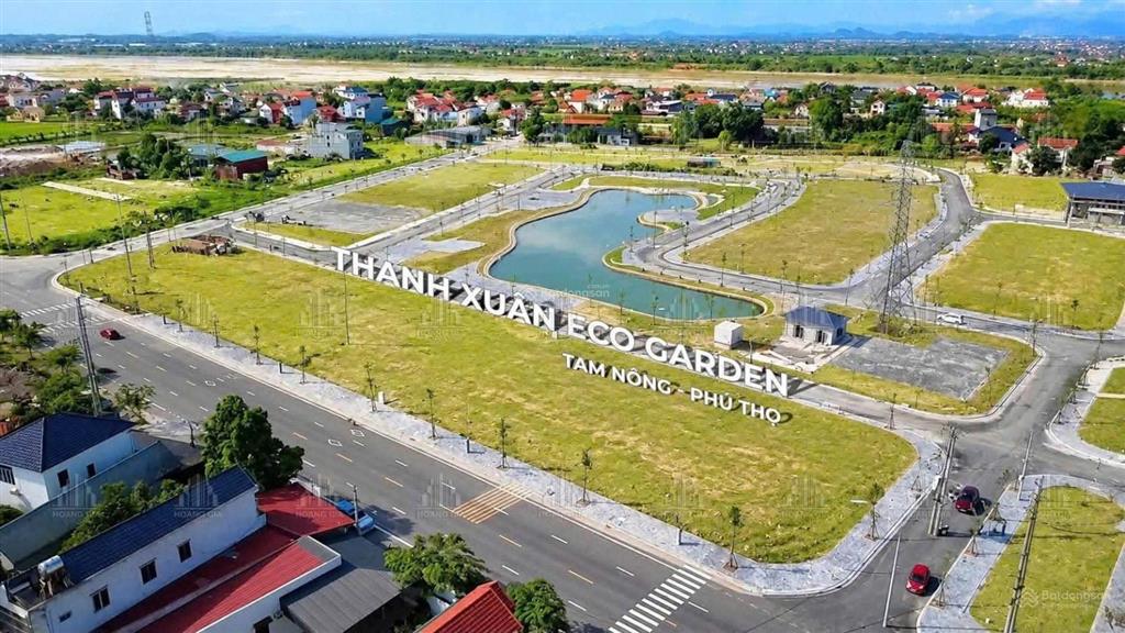 Bán đất nền dự án khu đô thị nhà ở đồng vàng tại hưng hóa  tam nông, 2 tỷ, 120m2, giá tốt uy tín