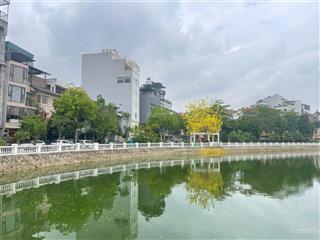 Bán đất phố víp lâm hạ cực đẹp, view hồ, vỉa hè, kinh doanh, 97 m2, mặt tiền 5.4m, giá chỉ 42 tỷ.