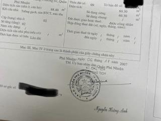 Khu vip phan xích long, 61m2, ngang 9m  hxh 6m đường hoa đào, phú nhuận, giá nhỉnh 10 tỷ
