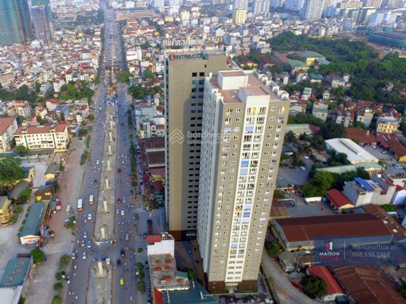 Cho thuê căn hộ chung cư intracom2 cầu diễn 95m2, 2 phòng ngủ 7,5 triệu