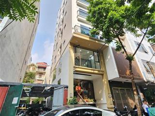 Bán tòa văn phòng khu phân lô ô tô tránh phố thiên hiền 65m x 9 tầng giá 30 tỷ