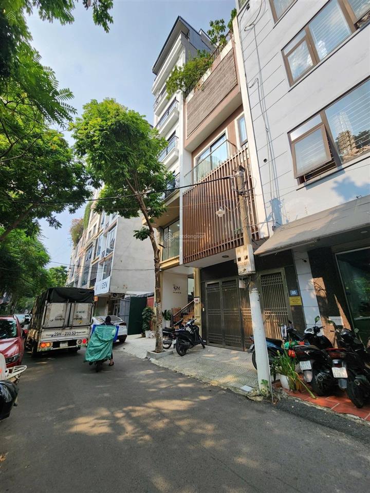 Bán tòa văn phòng khu phân lô ô tô tránh phố thiên hiền 65m x 9 tầng giá 30 tỷ