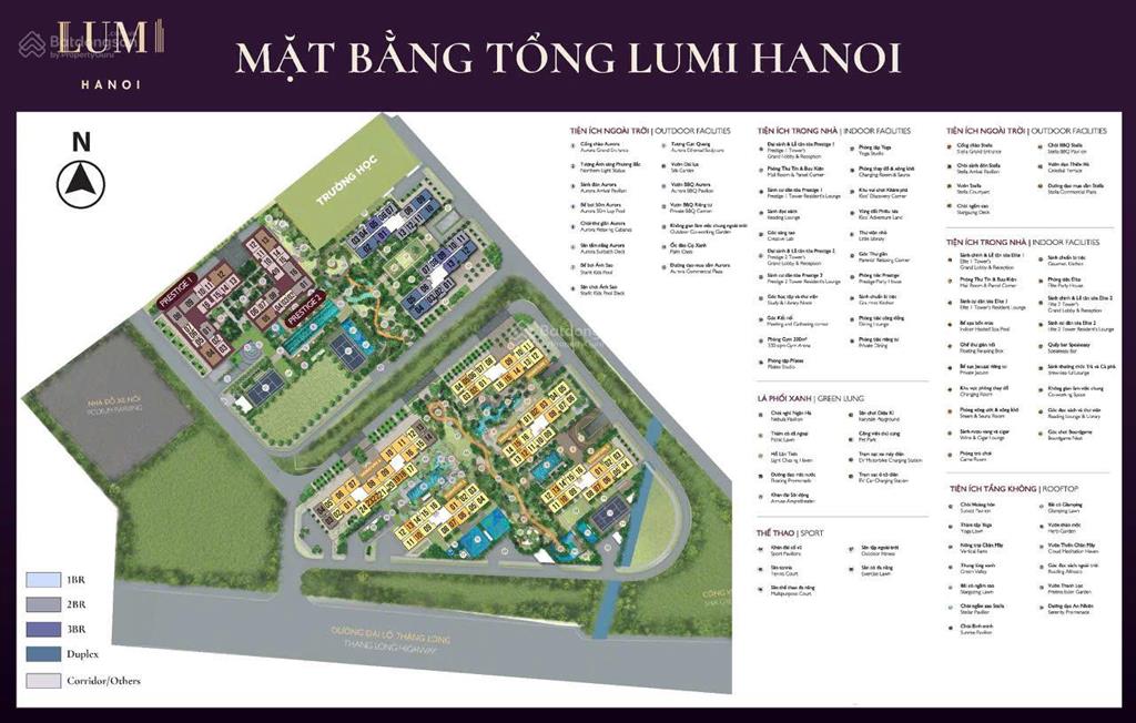 Chính chủ gửi bán căn 2pn/62m2 tòa p  giai đoạn 2 lumi hanoi, giá tốt nhất 5.05 tỷ net