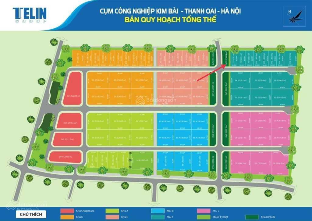 Cụm cn kim bài telin park em có suất ng đất tmdv giá hời thị trường từ 25 tr/m2 diện tích 126m2