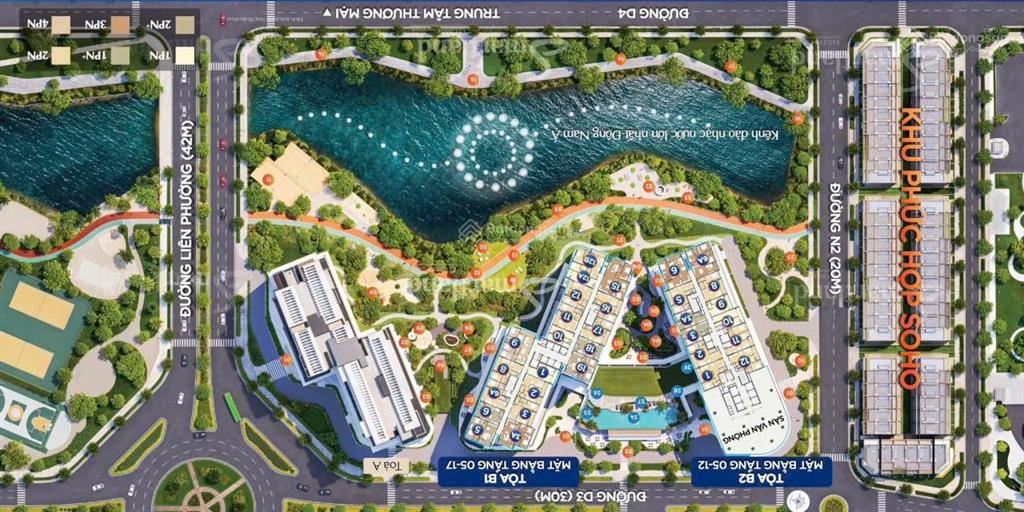 (thợ săn nhạc nước) 2pn view nhạc nước| giỏ hàng đẹp thoáng không che| alo mr đồng 69m2 nhỉnh 10t