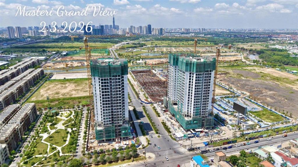 Săn giá tốt masteri grand view 77m2 9tỷ150 + cuối 2026 nhận nhà ở luôn vip global city