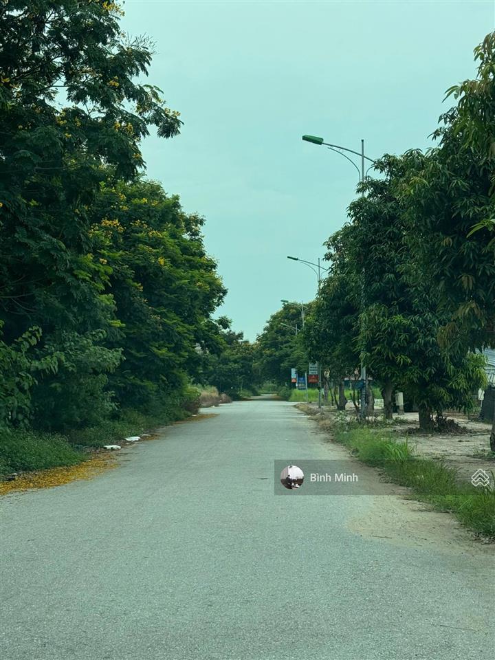 Bán nhanh lô đất lk dự án minh đức, mê linh, hà nội, 124.1m2, lô góc, công viên, sát pearl rivera