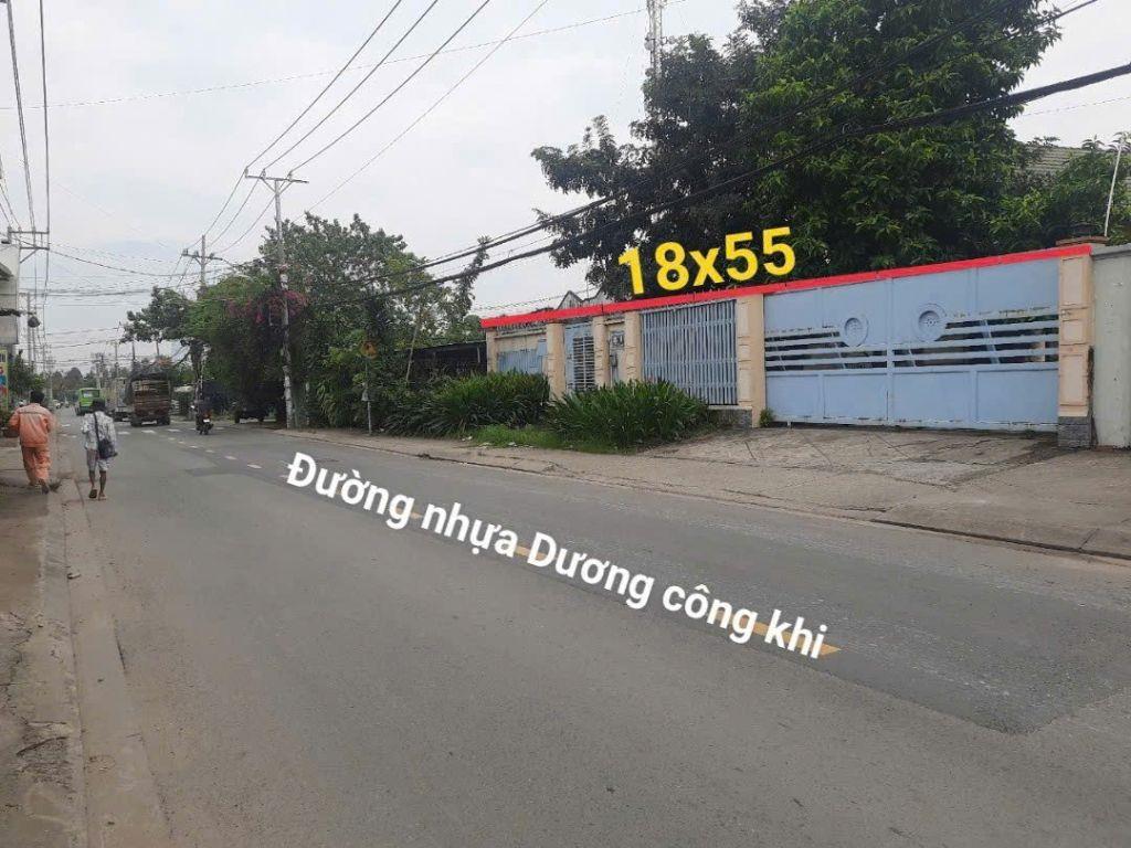 Bán Đất Mặt Tiền Dương Công Khi Hóc Môn 1000m2 Thổ Cư Giá 37 Tỷ