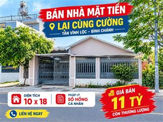 Bán Biệt Thự Mặt Tiền Lại Hùng Cường Ngang 10m x 18m Giá 11 Tỷ