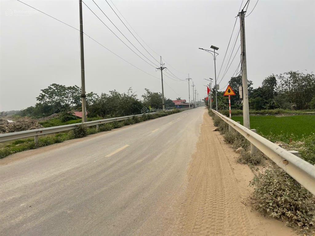 Bán 105m2 đất phúc quan, xã hòa lâm, ứng hòa, lô góc. mặt tiền 7m, ra đường hoàng quốc việt 100 m