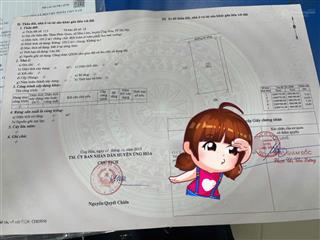 Bán 105m2 đất phúc quan, xã hòa lâm, ứng hòa, lô góc. mặt tiền 7m, ra đường hoàng quốc việt 100 m